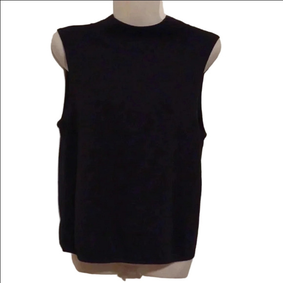 🍭🌹Black very soft sweater vest - Picture 1 of 5